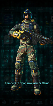 NC Engineer with Temperate Charparral camouflage applied.