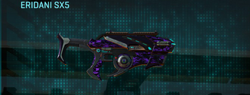 Eridani SX5 with Digital (VS) weapon camouflage applied.