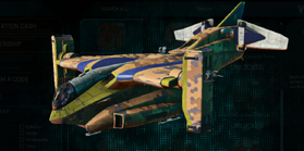 Stock NC Galaxy with Indar Canyons V1 vehicle camouflage applied.