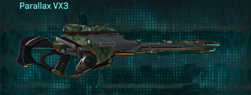 Parallax VX3 with Amerish Brush weapon camouflage applied.