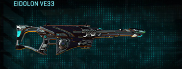 Eidolon VE33 with Indar Dry Brush weapon camouflage applied.