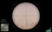 With practice you can gauge distance with a scope