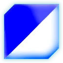 Reaver Blue Glow Glass Decal