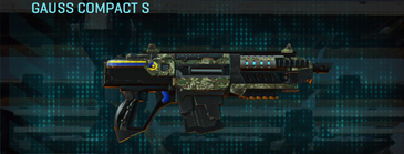 Gauss Compact S with Pine Forest weapon camouflage applied.