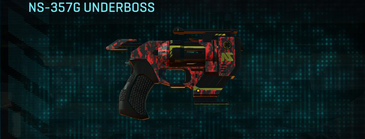 NS-357G Underboss with Digital (TR) weapon camouflage applied.