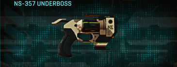 NS-357 Underboss with Indar Scrub weapon camouflage applied.