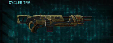Cycler TRV with Indar Savanna weapon camouflage applied.
