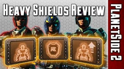 Heavy Shields Comparison (Nanite Mesh Generator, Adrenaline Shield, Resist Shield) - PlanetSide 2