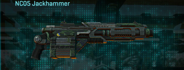 NC05 Jackhammer with Amerish Leaf weapon camouflage applied.