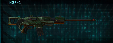 HSR-1 with Clover weapon camouflage applied.