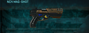 NC4 Mag-Shot with Indar Rock weapon camouflage applied.