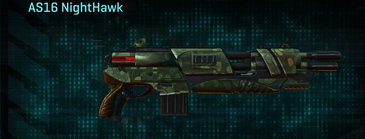 AS16 NightHawk with Amerish Grassland weapon camouflage applied.