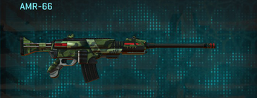 AMR-66 with Amerish Forest weapon camouflage applied.