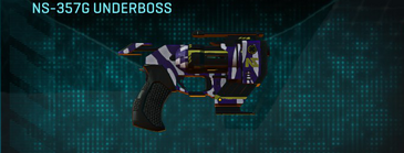 NS-357G Underboss with Zebra (VS) weapon camouflage applied.