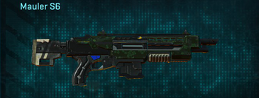 Mauler S6 with Clover weapon camouflage applied.