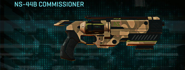 NS-44B Commissioner with Indar Plateau weapon camouflage applied.