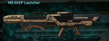 M9 SKEP Launcher with Indar Canyons V1 weapon camouflage applied.