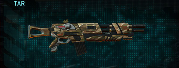 TAR with Indar Dunes weapon camouflage applied.