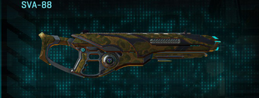 SVA-88 with Indar Savanna weapon camouflage applied.