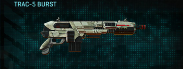 TRAC-5 Burst with Indar Dry Ocean weapon camouflage applied.