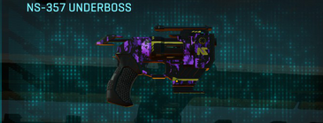 NS-357 Underboss with Digital (VS) weapon camouflage applied.