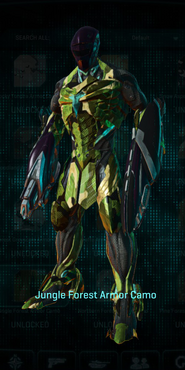 VS MAX with Jungle Forest armor camouflage applied.