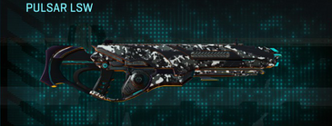 Pulsar LSW with Snow Aspen Forest weapon camouflage applied.