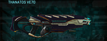 Thanatos VE70 with Indar Dry Ocean weapon camouflage applied.
