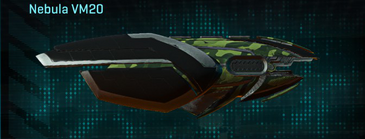 Nebula VM20 with Amerish Forest weapon camouflage applied.