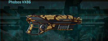 Phobos VX86 with Giraffe weapon camouflage applied.