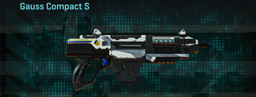 Gauss Compact S with Esamir Ice weapon camouflage applied.
