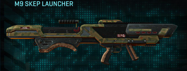 M9 SKEP Launcher with Indar Savanna weapon camouflage applied.