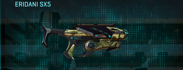 Eridani SX5 with Palm weapon camouflage applied.