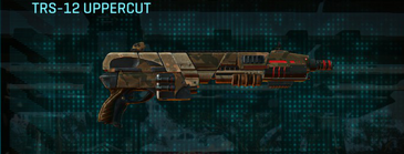 TRS-12 Uppercut with Indar Rock weapon camouflage applied.