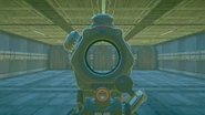 The in-scope reticle of the TSO-3.4 (3.4x) — T-Dot.
