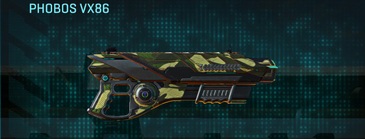 Phobos VX86 with Temperate Forest weapon camouflage applied.