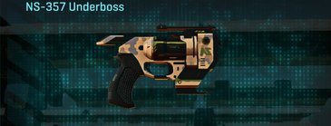 NS-357 Underboss with Indar Canyons V1 weapon camouflage applied.