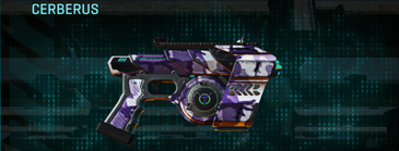 Cerberus with Urban Forest (VS) weapon camouflage applied.