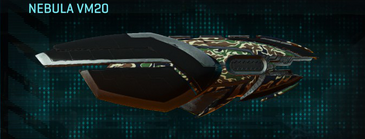 Nebula VM20 with Scrub Forest weapon camouflage applied.