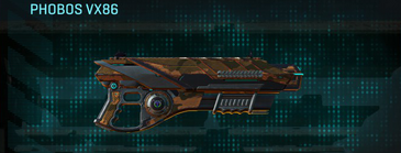 Phobos VX86 with Indar Rock weapon camouflage applied.