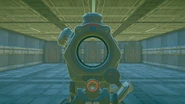 The in-scope reticle of the TSO-3.4 (3.4x).