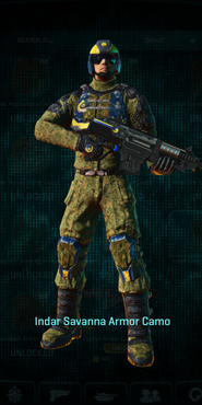 NC Light Assault with Indar Savanna armor camouflage applied.