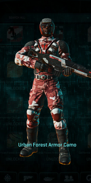 TR Combat Medic with Urban Forest armor camouflage applied.