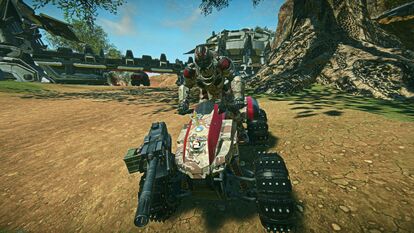 A highly customized Terran Republic Flash with an M40 Fury attached.