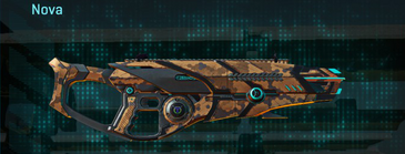 Nova with Indar Canyons V1 weapon camouflage applied.