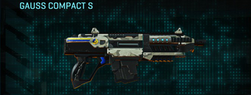 Gauss Compact S with Indar Dry Ocean weapon camouflage applied.