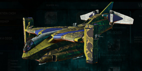 Stock NC Galaxy with Indar Highlands V1 vehicle camouflage applied.