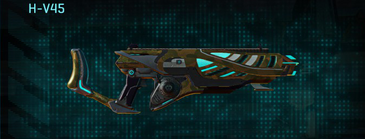 H-V45 with Indar Savanna weapon camouflage applied.