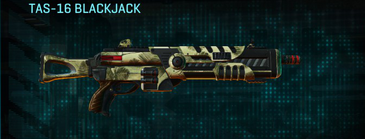 TAS-16 Blackjack with Palm weapon camouflage applied.