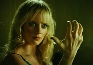 Her hands are in use again.